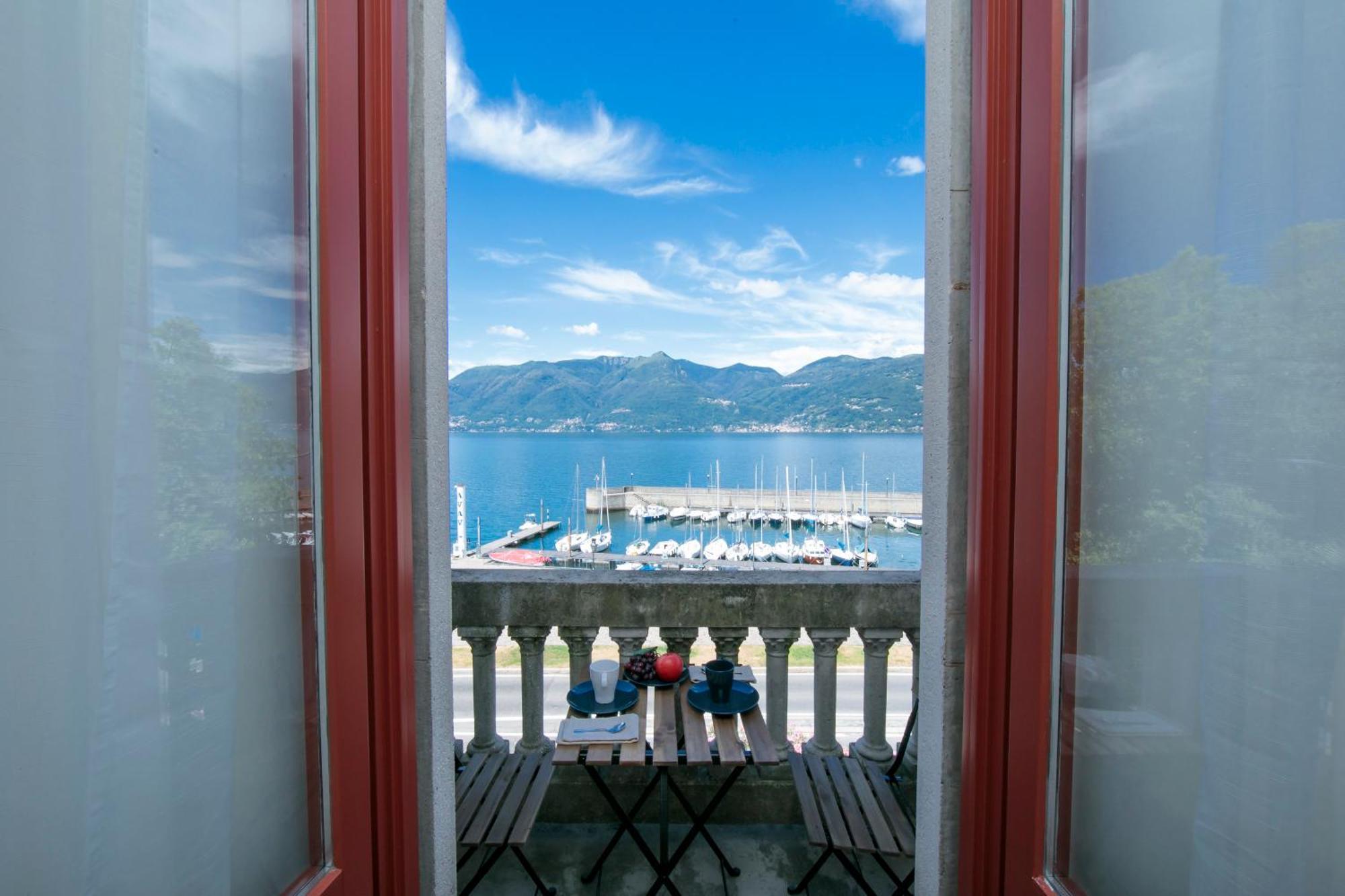 Residenza Oleandro Lake View Luino Center - Happy Rentals Exterior photo